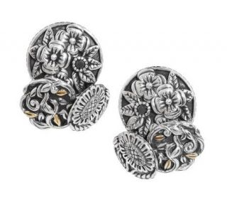 Dweck Diamonds Sterling & 14K Gold 3/10 cttw Elyse Earrings —