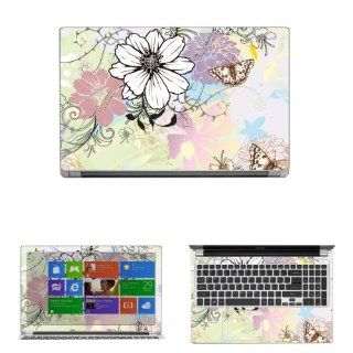 Decalrus   Decal Skin Sticker for Acer Aspire V5 531, V5 571 with 15.6" Screen (NOTES: Compare your laptop to IDENTIFY image on this listing for correct model) case cover wrap V5 531_571 7: Computers & Accessories
