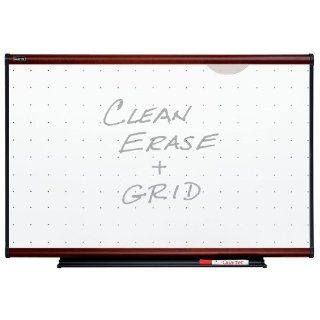 Quartet Prestige Total Erase Dry Erase Board, 4 x 3 Feet, Mahogany Finish Frame, One Board per Order (TE544M) : Office Products