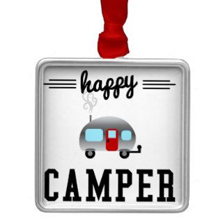 Happy Camper Christmas Tree Ornament