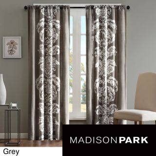Madison Park Laina Cotton 84 inch Curtain Panel