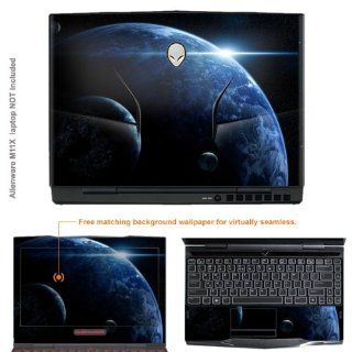 Protective Decal Skin Sticker for Alienware M11X case cover M11x 550: Computers & Accessories