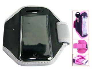 Jogging Walk Running Cycling Gym Armband Case for iPhone 5 iPod Touch 5 Grey: Cell Phones & Accessories