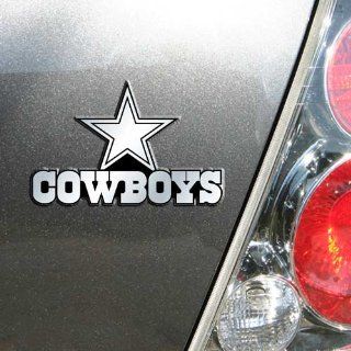 Dallas Cowboys NFL Football Car Chrome 3D Trunk Emblem: Automotive