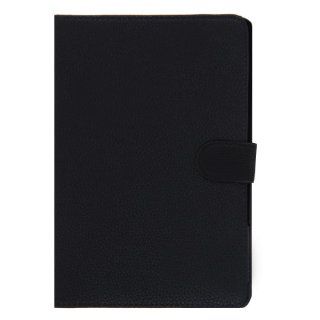 Magnetic Folio PU Leather Sleep/Wake Smart Cover Case Stand for iPad Mini Black: Cell Phones & Accessories