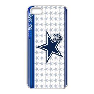 popularshow iphone 5 5s (TPU) Case NFL Dallas Cowboys logo Hard case Cases for Apple Iphone 5S Case Cell Phones & Accessories