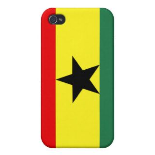 Ghana National Flag  iPhone 4/4S Cases