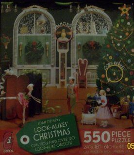 Joan Steiner's Look Alikes Christmas 550 piece puzzle   item 2372 2: Toys & Games