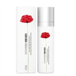Flower By Kenzo for Women Perfumed Deodorant Natural Spray 125 Ml / 4.2 Oz. Health & Personal Care
