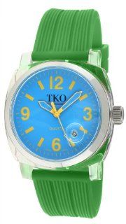 TKO ORLOGI Women's TK558 NGR Milano Junior Acrylic Case Blue Dial Watch: Watches