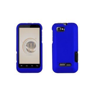 Motorola Defy XT XT556 Protex Dark Blue Rubber Feel: Cell Phones & Accessories