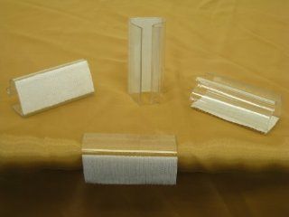 Table Skirt Clip with VELCRO Fits 3/4 Inches wood tables   Table Skirt Clips Velcro