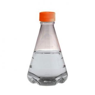 Corning 431408 Polycarbonate 500mL Baffled Bottom Sterile Erlenmeyer Flask with Polypropylene Screw Cap (Case of 25): Industrial & Scientific