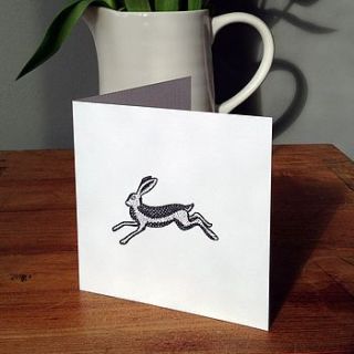 hare card by have a gander