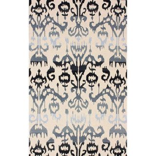 Nuloom Handmade Modern Ikat Rug (83 X 11)