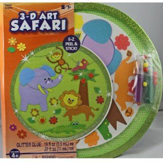 Foam Crafts 3 D Art Safari: Toys & Games