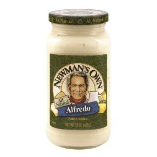 Newman's Own Alfredo Sauce, 15 Ounce (Pack of 6) : Grocery & Gourmet Food