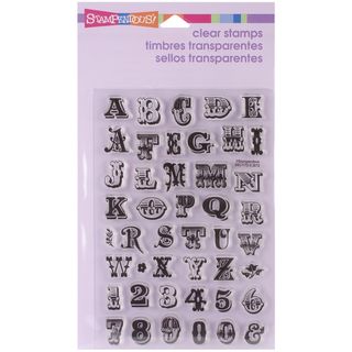 Stampendous Perfectly Clear Stamps 4x6in Sheet big Top Type