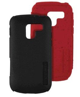 Incipio ECO Silicrylic Case & Gel for Samsung Galaxy Exhilarate SGH I577   Black & Red Silicone: Cell Phones & Accessories