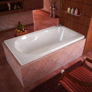 Mountain Home Zeus 32x60 inch Acrylic Soaking Drop in Bathtub