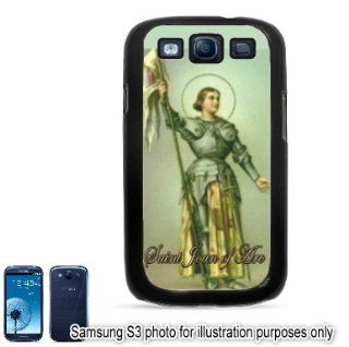 Saint St. Joan of Arc Painting Photo Samsung Galaxy S3 i9300 Case Cover Skin Black: Cell Phones & Accessories