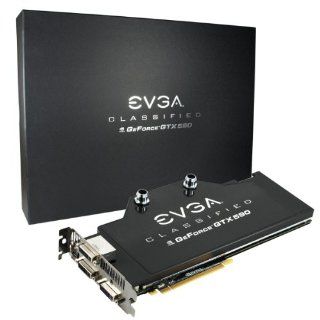 EVGA GeForce GTX 590 Classified Hydro Copper 3072 MB GDDR5 PCI Express 2.0 3DVI/Mini Display Port SLI Ready Limited Lifetime Warranty Graphics Card, 03G P3 1599 AR: Electronics