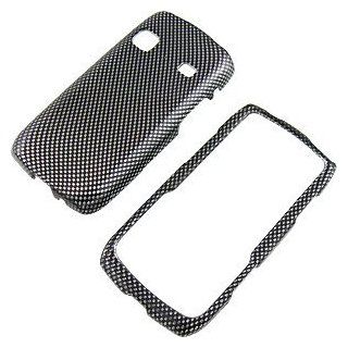 Carbon Fiber Look Protector Case for Samsung Replenish SPH M580 Cell Phones & Accessories