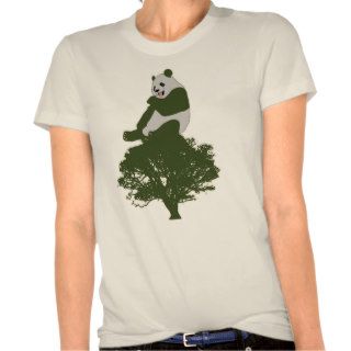 Cool T Shirts   Panda On Tree