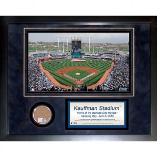 Kansas City Royals Kauffman Stadium Dirt Plaque by Steiner Sports