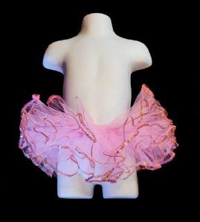 Pink Tutu. Ballerina Sequin Trimmed Tutu Fits Ages 3 6 Perfect Ballet Costume. 4 Layers: Toys & Games