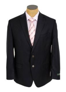 Ralph Lauren Mens Navy Blue Pinstripe Wool Suit  Size 44S at  Mens Clothing store: Business Suit Pants Sets