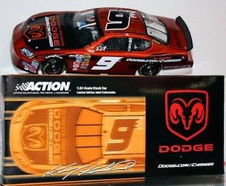 Kasey Kahne #9 Dodge Charger Bud Shoot Out Shootout Special Paint Scheme 1/24 Scale Diecast Car Bank Hood Opens, Wheels Pose Action Racing Collectibles ARC Limited Edition Only 300 Made: Toys & Games