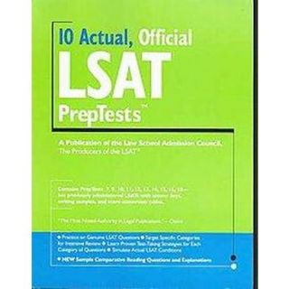 10 Actual, Official LSAT PrepTests (Reissue) (Pa
