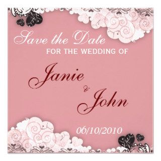 Save the Date Card Custom Announcements