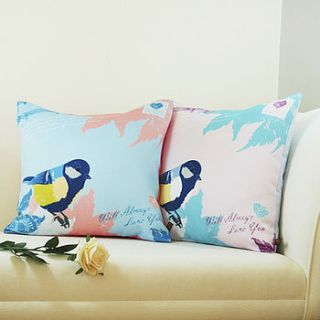 love letter vintage cushion by munchkin creative