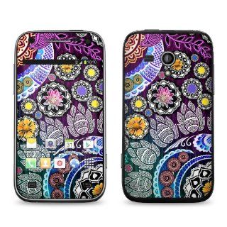 Mehndi Garden Design Protective Decal Skin Sticker (Matte Satin Coating) for Samsung Galaxy Rush SPH M830 Cell Phone: Cell Phones & Accessories