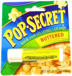 Lip Balm Pop Secret Buttered Popcorn: Toys & Games