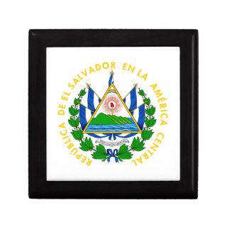 El Salvador   emblem/flag/coat of arms/symbol Jewelry Boxes