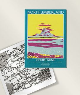lindisfarne fridge magnet by the northern section