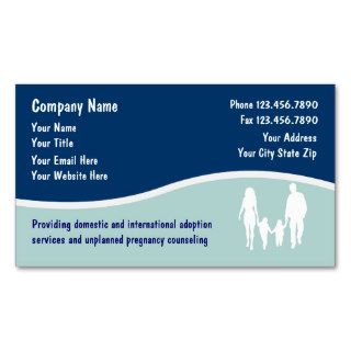 Adoption Business Cards