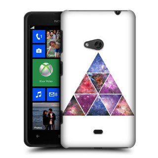 Head Case Designs Triangle Hipsterism Hard Back Case Cover for Nokia Lumia 625: Cell Phones & Accessories