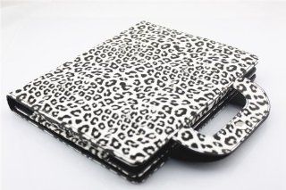 Nine States (High Quality) Fashion Leopard Print Folio PU Leather Case and Smart Cover for Apple iPad2 iPad3 iPad4 with Multi angle Flip Stand and Safe Snap Button  Automatically Wakes and Puts the iPad to Sleep (Handbag Design): Computers & Accessorie