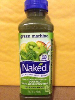 Naked Smoothie Green Machine 15.2 Fl Oz (8 Pack) : Fruit Juices : Grocery & Gourmet Food
