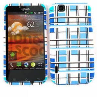 For Lg Mytouch E739 Blue Blocks Matte Texture Case Accessories: Cell Phones & Accessories