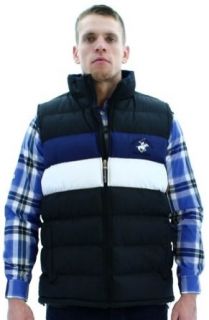 Beverly Hills Polo Club Men's Puffer Vest Faux Down Rip Stop Bubble at  Mens Clothing store: Down Outerwear Vests