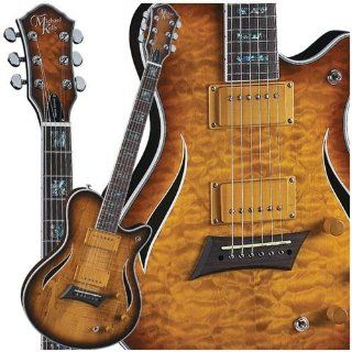 Michael Kelly Hybrid Special Hollow Body Electric Guitar: Musical Instruments