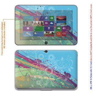 Decalrus   Protective Decal Skin skins Sticker for DELL XPS 10 Tablet with 10.1" screen (IMPORTANT: Must view "IDENTIFY" image for correct model) case cover wrap XPS10tab 642: Computers & Accessories