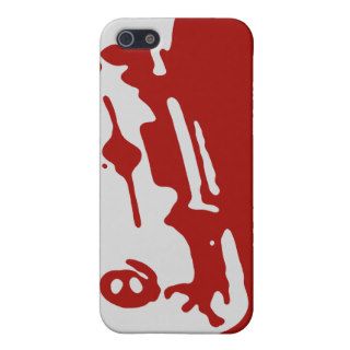 Fiat 600 Detail   Dark red on light iPhone 5 Cover