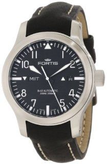 Fortis Men's 655.10.11L.01 B 42 Flieger Automatic Black Dial Watch: Watches