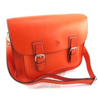 Retro satchel "Vintage" orange.: Clothing